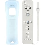 Mribo Wii Remote Controller, Replacement Remote Game Controller with Silicone Case and Wrist Strap for Nintendo Wii and Wii U
