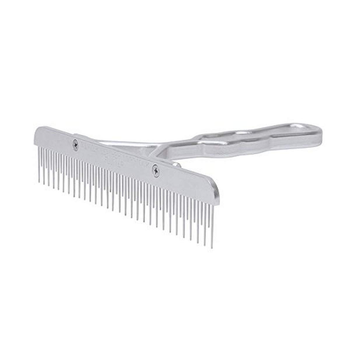 Weaver Leather Livestock Fluffer Comb, Aluminum/Stainless Steel