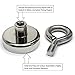 CMS Magnetics Super Strong Fishing Magnet Built with Neodymium Magnet w/Eyebolt - Great for Magnet Fishing for Treasure Hunting, Very Powerful with 173 LB Lifting Power. 1 Pack