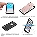 iPhone 7 Waterproof Case, FitTek IP68 Certificated (10ft/3m) Underwater, DustProof, SnowProof, Shockproof Case with Touched Transparent Screen Protector Protective Cover for iPhone 7 - 4.7inch(Black)