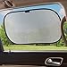 Amazon Basics Car Window Stick-On Sun Shade for Side Windows - 3-Pack