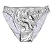 Kepblom Women Shiny Metallic Panty Briefs High Cut Ballet Dance Underwear Shorts