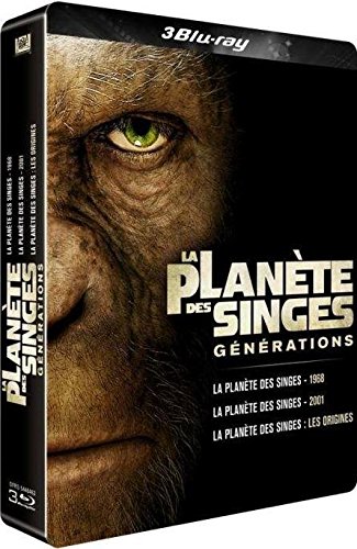 La Planète Des Singes : Les Versions 1968, 2001 Et 2011 - Édition Limitée Boîtier Steelbook