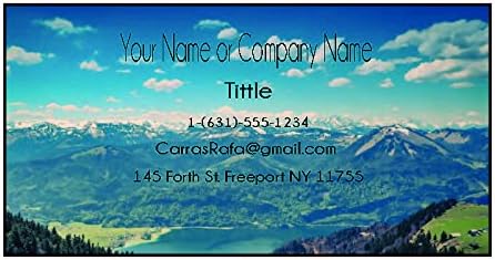 Design Your Own Business Cards from printing demand, Front Only