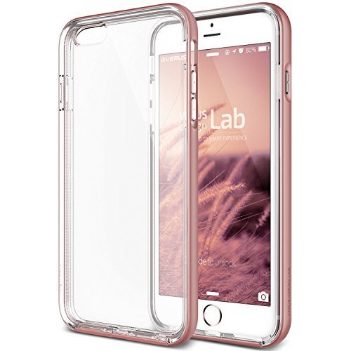 iPhone 6 Case, Verus [Crystal Bumper][Rose Gold] - [Clear Cover][Military Grade Protection] For Apple iPhone 6 4.7