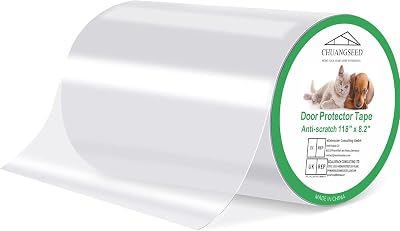 Door Protector Tape for Dog Cat Scratching 118in x 8.2in