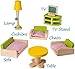 Wooden Living Room Doll House Furniture By Dragon Drew (10 PC Set)