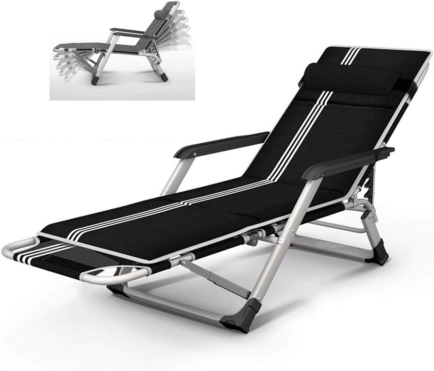 folding camp bed with mattress