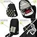 Travelon Anti-Theft Classic Lite Sling, Purple, One Size