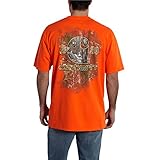 Carhartt Men's 102040 Workwear Faded Back Camo Short Sleeve Pocket T-Shirt