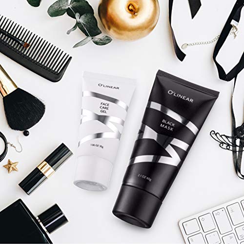 Black Charcoal Mask Blackhead Remover - Face Peel Off Mask With Natural Activated Organic Bamboo Charcoal - Deep Cleansing Pore Blackhead Removal - Purifying Face Mask & Face Care Gel for Women & Men - Thumbnail 7