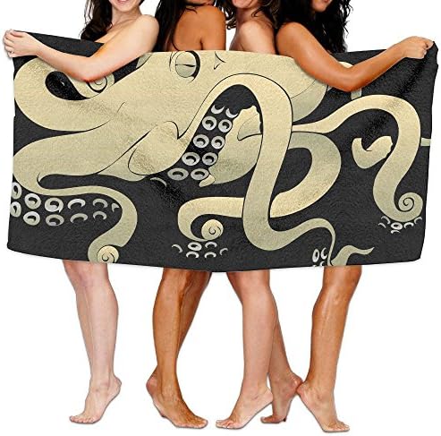 Sealife Underwater Ocean Sea Art Artwork Unisex Bath Towel Wrap - Microfiber Outdoor Beach Towels - Dormitory Bathroom Hotel Shower Spa Bath Towels For Women & Men
