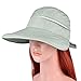 VBIGER Butterfly Knot Sun Wide Brim Visor Floppy Fold Beach Hat (White) …