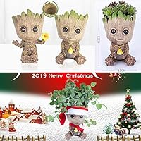 Amazon Co Jp ベビーグルート鉢植え 鉢植え ペン立て ガーディアンズ オブ ギャラクシ グルート 可愛い アクセサリー 飾 ペン立て 卓上収納り小物 筆立て パーティー グッズ Diy 工具 ガーデン