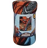DISNEY AND LICENSE FLEECE THROW (SPIDER-MAN)