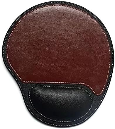 DoDoLightness Ergonomic Leather Mouse Pad with Wrist Comfort Memory Foam Waterproof Surface
