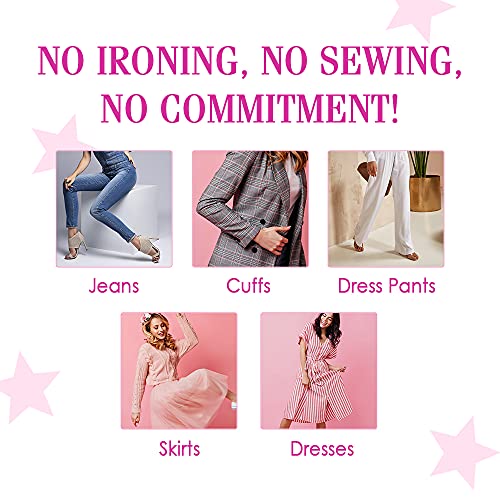 Hollywood Fashion Secrets Temporary Hem Tape, Fabric Friendly Medical