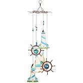 Sunset Vista Designs Kathy Hatch Sailing Collection Wind Chime, 24"