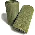 4 Inch Wide Olive Drab Sew on Hook Loop Tape Non-Adhesive Olive Drab Nylon Fabric Hook and Loop Tape Fastener Set for Military Form Bags Clothes Shoes Backpacks DIY Craft 1 Yd Length