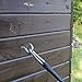 Hammock Hanging kit by Maky Outdoors. Heavy Duty - Load Capacity 600 lb. Hammock Hooks and carabiners for Hammock Stand, Yoga hammocks, Swing, Chair. Indoor, Outdoor