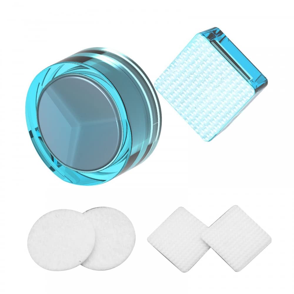 DONGKER Mini Magnetic Aquarium Fish Tank Brushes, Fish Tank Glass Cleaner Brush for Within Thickness 1cm/0.4 Inch of the Mini Fish Tank Glass