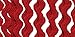 Wrights 117-400-065 Polyester Baby Rick Rack Utility Trim, Red, 4-Yard