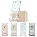 iPhone 6s Case, ESR iPhone 6/6s Case Hybrid [Shock Absorbing] TPU Bumper +[Scratch Resistant] Hard Back Cover Clear with Design Protective Cover for iPhone 6s / 6 - Mint Mandala