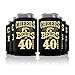 Cheers and Beers to 40 Years Birthday Can Coolers Party Favor 24 Pc