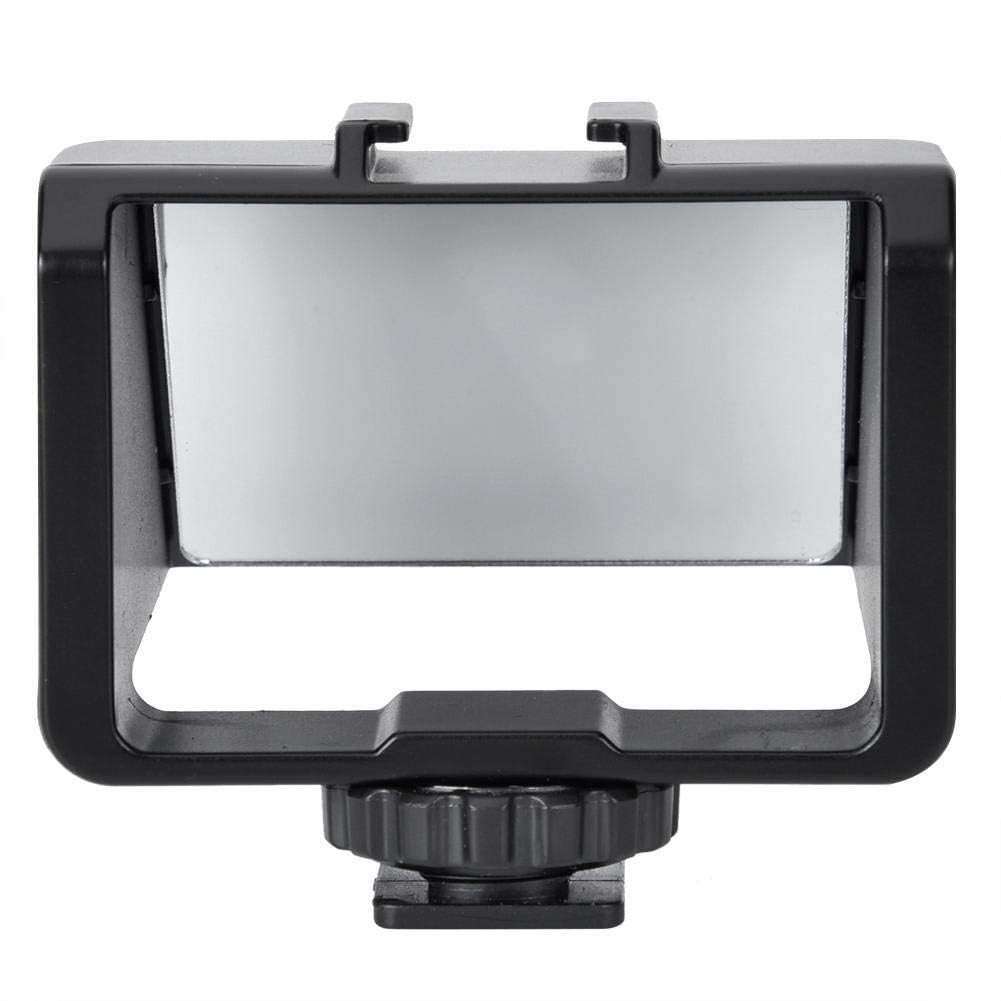 Selfie Flip Screen Bracket Camera Vlog Selfie Flip Screen with Cold Shoe Mount Designed for Mirrorless Cameras