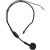 AKG Pro Audio C544 L High-Performance Sports Head-Worn Condenser Microphone, Black