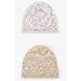 Lace Floral Beanie Hat Diamonds Beads Chemo Cap Soft Comfort Chic Slouchy Hats for Women