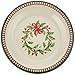 Lenox Holiday Melamine 4-Piece Striped Dinner Plate Set