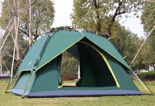 Travel Camping Waterproof Double Layer 3-4 Person Outdoor Hiking Tent Windproof