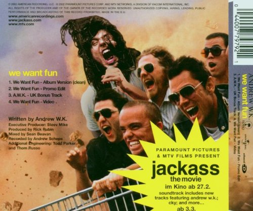 Andrew Wk We Want Fun Amazon Com Music