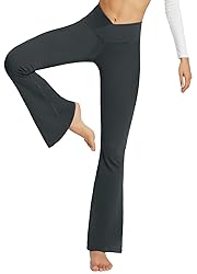 BALEAF Women's Dress Pants Yoga Flare Leggings High