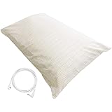 Grounding Pillowcase Silver Conductive Grounding Mat for Better Sleep Safe Fits King(20x36in) 1PCS