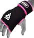 RDX Ladies Boxing Hand Wraps Inner Gloves for Punching – Women Neoprene Padded Fist Protection Bandages Under Mitts with Quick Long Wrist Support - Great for MMA, Muay Thai & Kickboxing Training