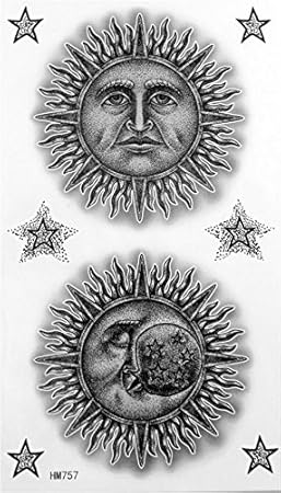 Bianco E Nero Del Fumetto Uomo Del Sole E Luna Uomo Con