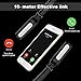 GULUDED Wireless Headphones, Neckband Headset Bluetooth V4.1 Magnetic Design CVC 6.0 Noise Cancelling Retractable Earbuds in Ear with Microphone IPX34 Waterproof for Sports,Gym and Travel …