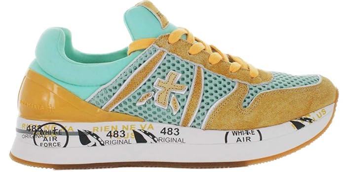PREMIATA Sneaker Liz Damen Gelb/Minze VAR3637