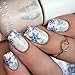Winstonia Christmas Nail Art Stamping Image Plate Festive Winter Decoration - Have a Merry Christmas!