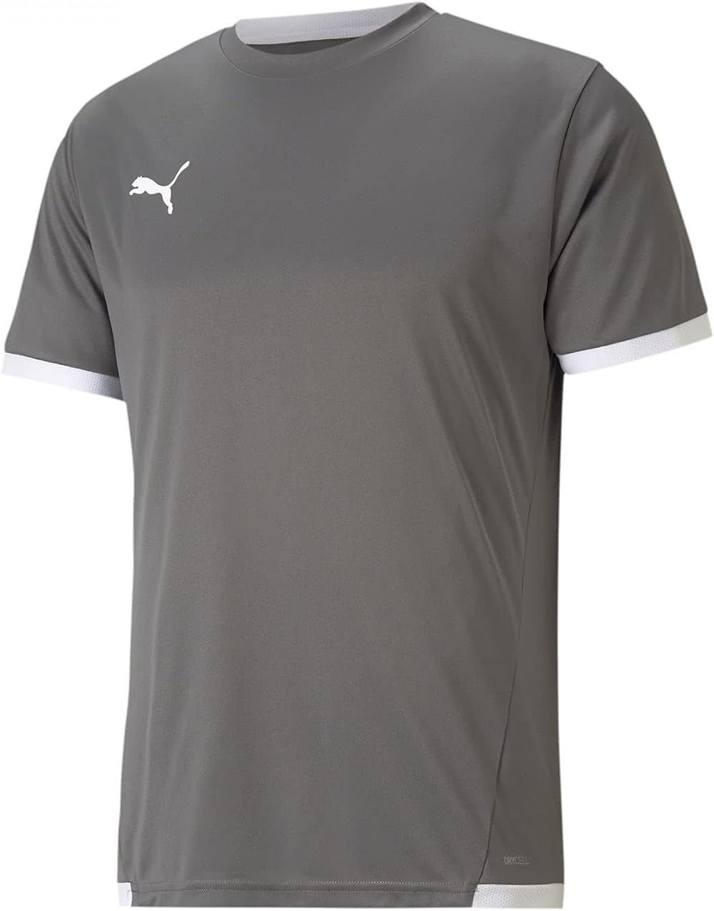 PUMA Unisex Kids teamLIGA Jersey Jr Shirt Smoked Pearl Puma White 116