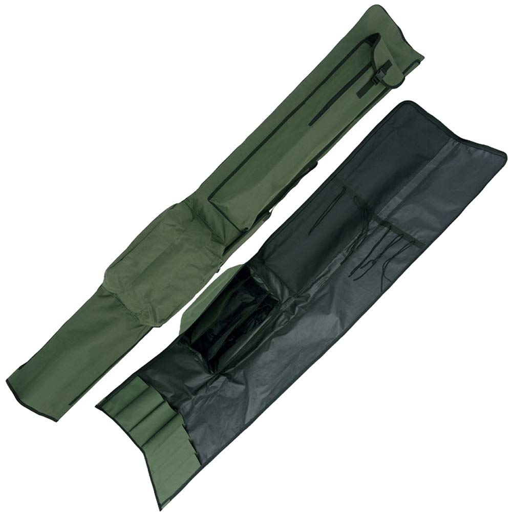 Carp Fishing Tackle Rod Holdall Bag For 3 Made Up & 3 Unmade Rods & Reels (100)