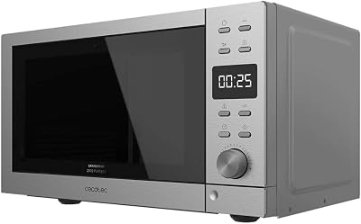 Forno a Microonde senza gradheat piatto 2300 tocco piatto bianco. Capacità 23 litri, potenza 800 W, 8 funzioni preconfigurate, timer fino a 95 minuti