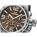 TW Steel CB24 Men's Canteen Bracelet Silver Band Brown Dial Watch