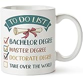 Yanprint PhD Mug, Doctor Graduation Gifts, Doctorate Degree New Phd Tea Cup 11OZ
