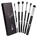 DUcare Makeup Eyeshadow Brushes 6Pcs Eye Blending Brush Crease Set-Best Essential Makeup Eye Brushes-Last Longer Apply Better Makeup for Eye Shadow Make Up