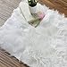 OJIA Deluxe Soft Fuzzy Fur Rugs Faux Sheepskin Shaggy Area Rugs Fluffy Modern Kids Carpet for Living Room Bedroom Sofa Bedside Decor (2 x 3ft, Ivory White)