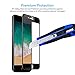 iPhone 7 Plus Screen Protector, FlexKlearGlass 3D Full Coverage 9H Soft Flexible Glass Screen Protector Film, with Edge to Edge Protection【Not Tempered Glass】 - Black