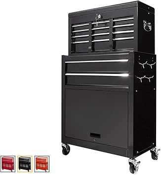 Amazon Com Large Capacity Rolling Tool Chest Removable Tool